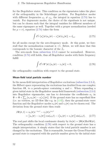 Bogoliubov Excitations of Inhomogeneous Bose-Einstein ...