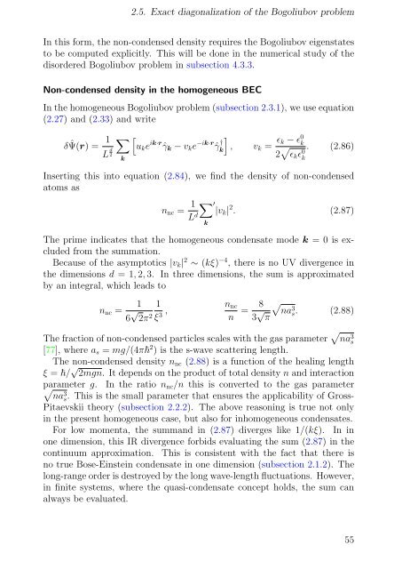Bogoliubov Excitations of Inhomogeneous Bose-Einstein ...