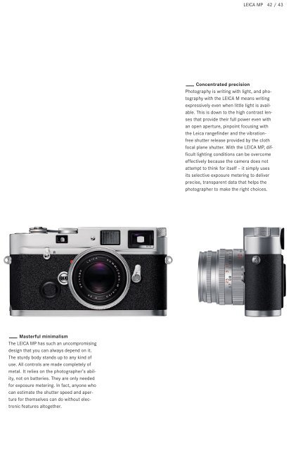 Leica M System