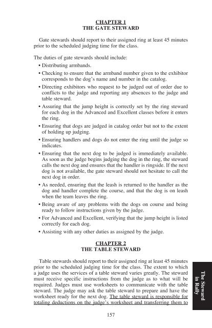 Obedience Regulations - American Kennel Club