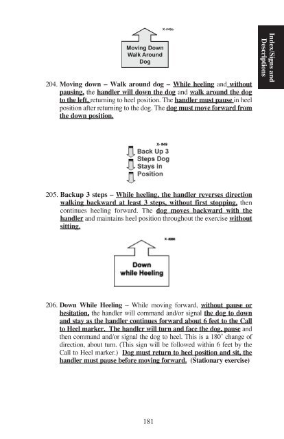 Obedience Regulations - American Kennel Club