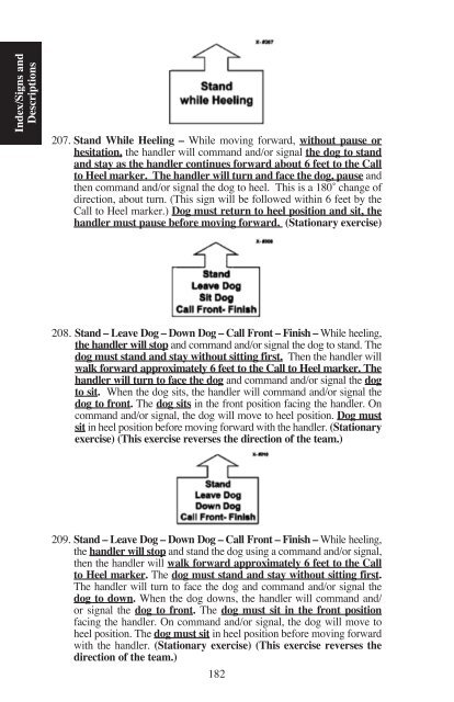 Obedience Regulations - American Kennel Club