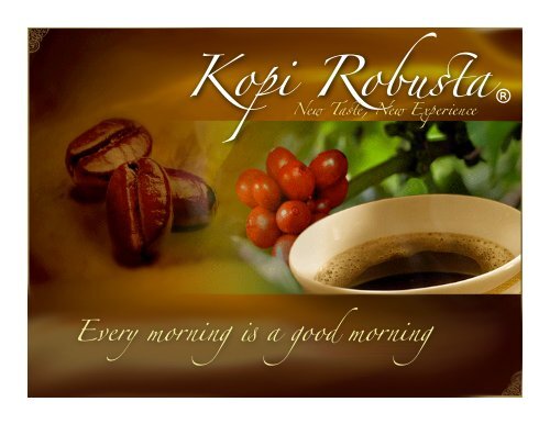 Kopi Robusta Business Plan - Michelle Wang