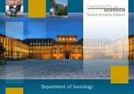 Department of Sociology - Sowi
