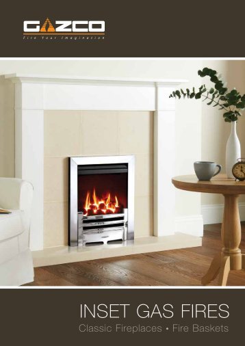 Gazco Inset Gas Fires - Brochures - Stovax