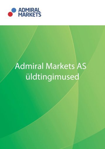 Tingimused - Admiral Markets
