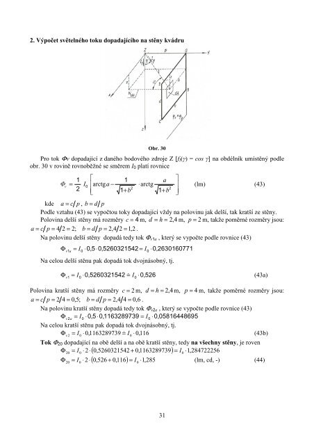 Řešené příklady - Magisterský program Inteligentní budovy