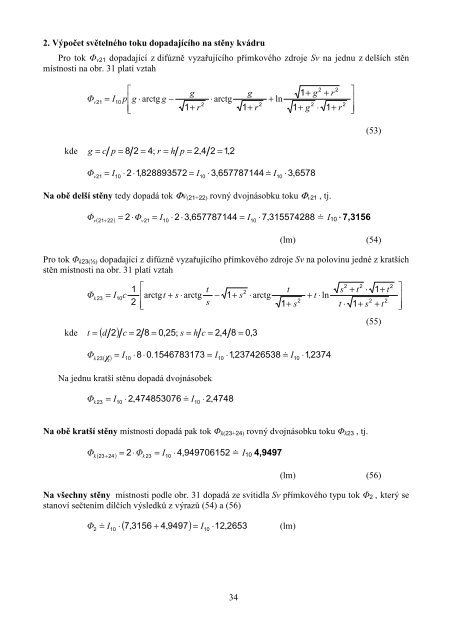 Řešené příklady - Magisterský program Inteligentní budovy