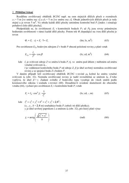 Řešené příklady - Magisterský program Inteligentní budovy