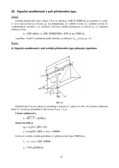 Řešené příklady - Magisterský program Inteligentní budovy