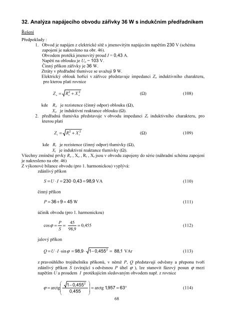 Řešené příklady - Magisterský program Inteligentní budovy