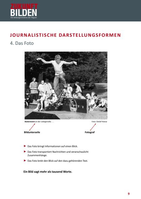 Journalistische Darstellungsformen - zukunft-bilden.com