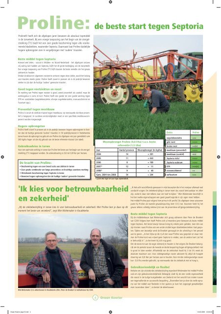 Graan Koerier pag 1.indd - Bayer CropScience