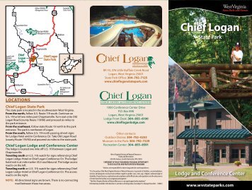 Chief Logan State Park Brochure - West Virginia Department of ...