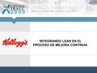 integrando lean en el proceso de mejora continua - TRACC