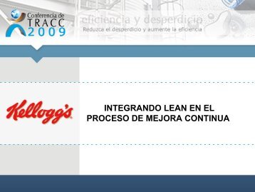 integrando lean en el proceso de mejora continua - TRACC