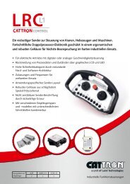 Datenblatt LRC-L1 - Cattron-Theimeg Europe GmbH & Co. KG