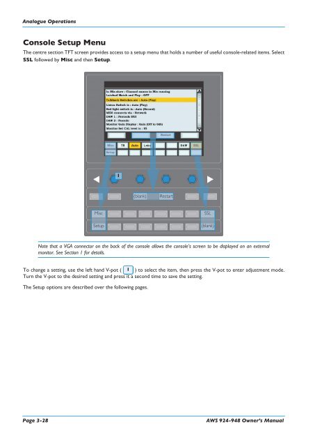 AWS 924-948 - Solid State Logic