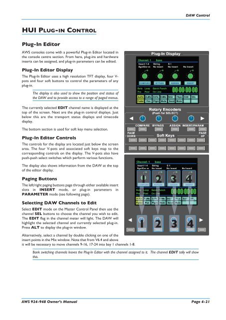 AWS 924-948 - Solid State Logic