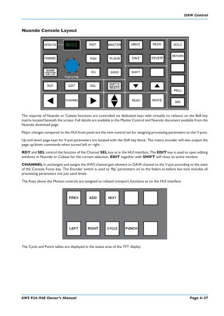 AWS 924-948 - Solid State Logic