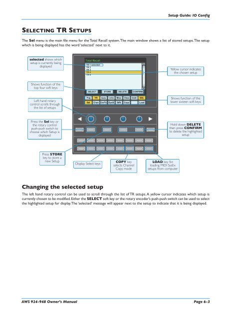 AWS 924-948 - Solid State Logic