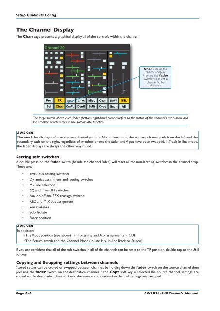 AWS 924-948 - Solid State Logic