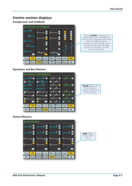 AWS 924-948 - Solid State Logic