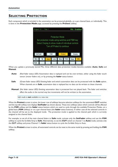 AWS 924-948 - Solid State Logic