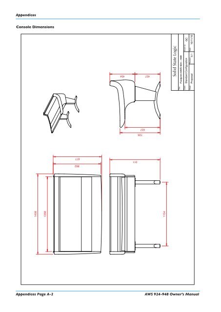 AWS 924-948 - Solid State Logic