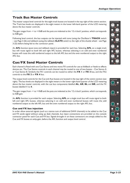 AWS 924-948 - Solid State Logic