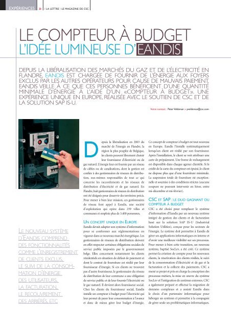 La Lettre, le magazine de CSC #17