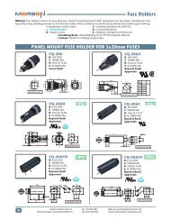 Fuse Holders - Mersen