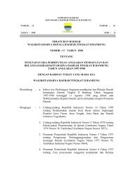 Peraturan Daerah Kotamadya Daerah Tingkat Ii Bandung Nomor 14