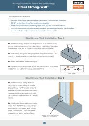 Steel Strong-WallÂ® - Simpson Strong-Tie