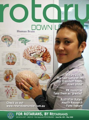 May 2008 RDU online (pdf) - Rotary Down Under