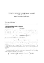 ANALYSE FONCTIONNELLE : sÃ©ance 4, corrigÃ©