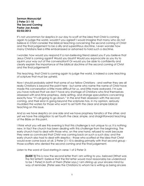 Sermon structure template image