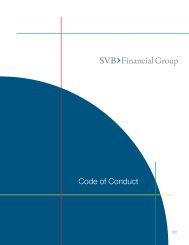 Code of Conduct - Silicon Valley Bank