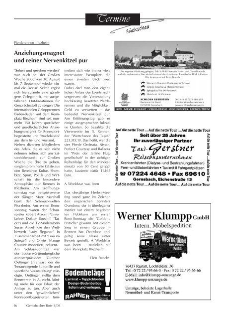 Geschichte erleben Nummer 3 Mittwoch, 17. September 2008 ...