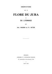 FLORE DU JURA - Tela Botanica