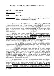 istanbul 16 nolu ceza mahkemesi baÅŸkanlÄ±ÄŸÄ±'na - Odatv.com