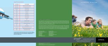 OPTIGEN Brochure - Hitachi Chemical Diagnostics