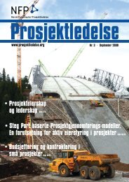 Last ned pdf her... (4,3 Mb) - Norsk senter for prosjektledelse - NTNU