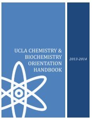 Undergraduate Handbook 2013-2014 - UCLA Department of ...