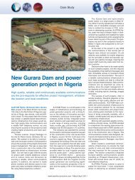 New Gurara Dam and power generation project in Nigeria - Satellite ...