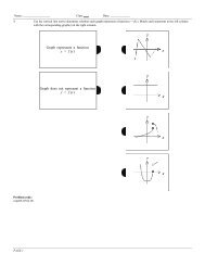 Homework Problems Math 3 Fall 0d Robert Boltje 1 A