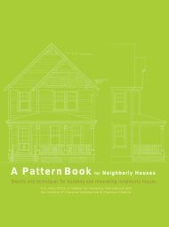 Pattern Book for Neighborly Houses. - Institute of Classical ...