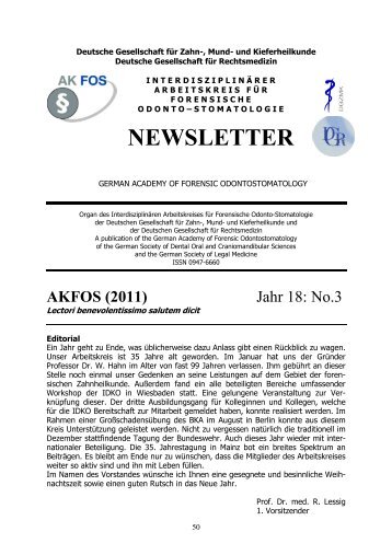 NEWSLETTER - AKFOS