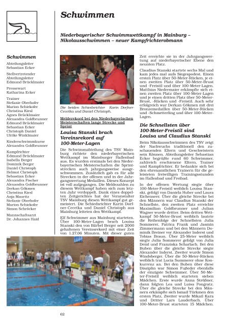 TSV-Nachrichten 1/2011