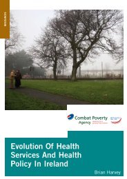 Evolution of Health Services and Health Policy in Ireland (2007)